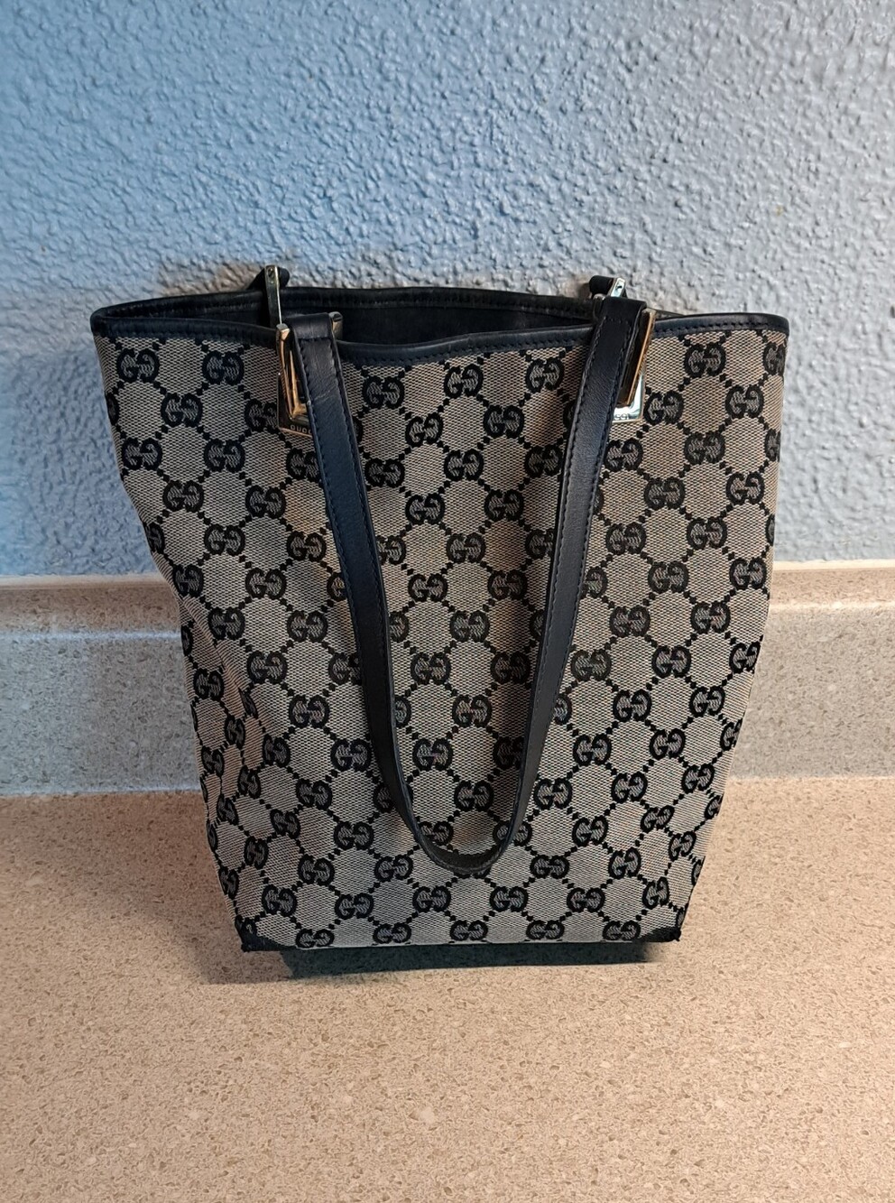 Gucci Signature Monogram Tote Bag